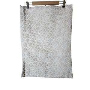 PORTUGAL COLLECTION Tan Quilted Waffle Contemporary STANDARD Pillow Sham set/2